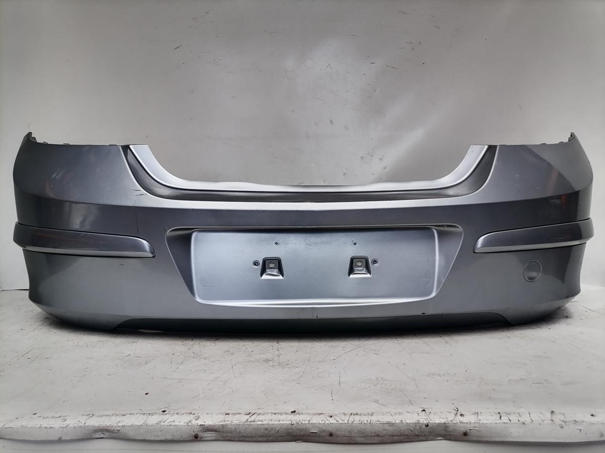 Opel Astra H original Sto&szlig;stange Stossf&auml;nger hinten Z163 Lichtsilber Flie&szlig;heck Facelifzt Bj.2009